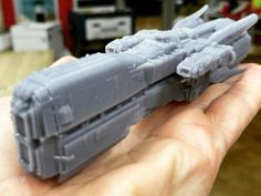 Aliens Kitbash: Sulaco Remix 3D Printer Model