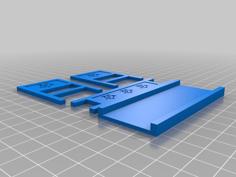 Hallway Bench With Turtles 3D Printer Model