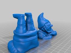 Tybalt The Garden Gnome… SPLIT! 3D Printer Model