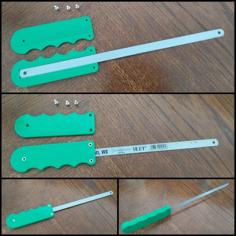 Sawblade Handle 3D Printer Model