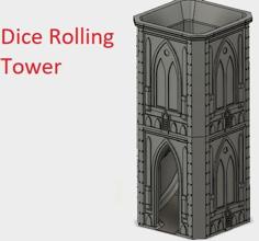 Dice Rolling Tower 3D Printer Model