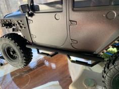 Axial 1/10 Scale Jeep Wrangler Unlimited Rubicon Smittybilt N-Fab Running Boards 3D Printer Model