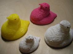 Chick Inspired By Marshmallow Candy 3D Printer Model