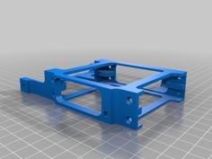 Dell Optiplex Dual SSD Caddy Adapter 3D Printer Model