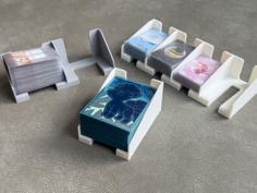 Card Deck Holders (many Sizes Configurations) 3D Printer Model