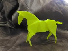 Origami Horse 3D Printer Model