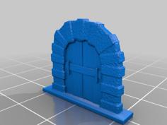 Locked Door Dungeons And Dragons 3D Printer Model