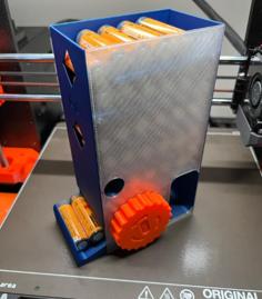 AA Battery Tower Dispenser 3D Printer Model