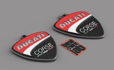 Ducati Corse – Key Chain – Portachiavi – Porte Clès – 钥匙链 3D Printer Model