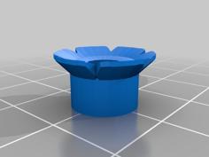 Customizable Birthday Candle Holder 3D Printer Model