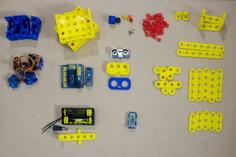 Smart Robot With 3d Print Modular Blocks 3D Printer Model