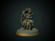 Kobold 28mm (supportless, FDM Friendly) 3D Printer Model