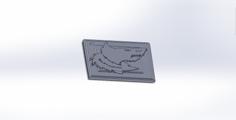 Space Wolves Insignia Pendant 3D Printer Model