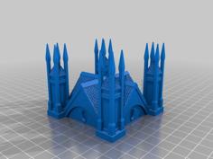 Neo Gothic Curch 3D Printer Model