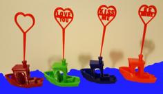 Valentine Toothpicks 3D Printer Model