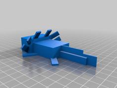 Minecraft Axolotl 3D Printer Model