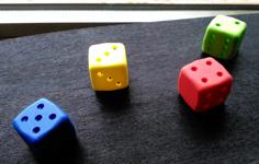 Efron’s Dice 3D Printer Model