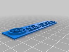 CZ Logo 3D Printer Model