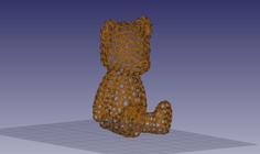 Voronoi Teddy Bear 3D Printer Model