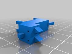 Minecraft Dog 3D Printer Model