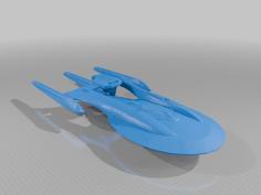 Star Trek Dreadnaught 3D Printer Model