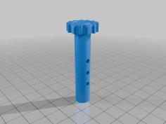 Multiangle Phone Stand With Gear 3D Printer Model