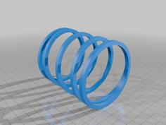 Big Compression Spring 3D Printer Model