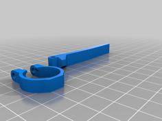 ES120/ES121 Finger Control Lever Adapter Mod 3D Printer Model