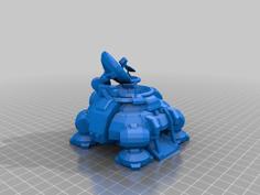 Starcraft 2 Orbital Command 3D Printer Model