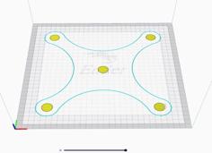 Ender 3 MAX Leveling Test 3D Printer Model