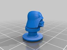 Darth Head Crocs Charm 3D Printer Model