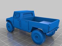 Vehicle Vamtac Humvee All Terrain Pic Up 3D Printer Model