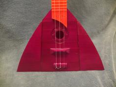 Balalaika (Russian Stringed Musical Instrument) *Prints Without Supports* 3D Printer Model