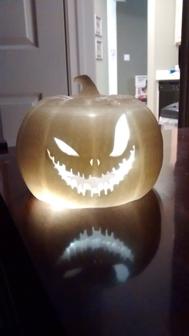 Jack O Lantern 3D Printer Model