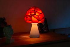 Better Foot For “Markellov Mushroom Lamp 2” With E14 Socket 3D Printer Model