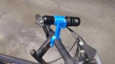 Bicylce Light / Flashlight Holder, Bike Lamp Mount 3D Printer Model