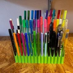 Pencilstand (58-fold!) 3D Printer Model