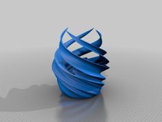 Vortex Vase 3D Printer Model