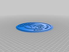 PSG Logo 3D Printer Model