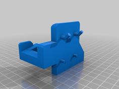 Pistol Hanger With Pegs For Arsenal 1253T EL Gun Safe 3D Printer Model