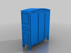 Doll Wardrobe 3D Printer Model