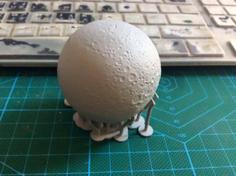 The Moon 3D Printer Model