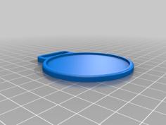 Blank Medal 3D Printer Model