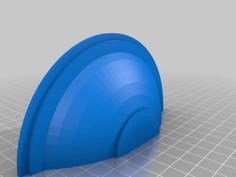 Pantheon (Rome): Cut Section Dome 3D Printer Model