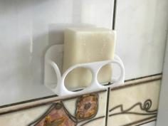 Shower Shampoo Bottle/Soap Holder 3D Printer Model