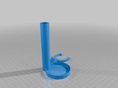 Shave Brush Holder 3D Printer Model