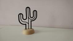 Cactus 3D Printer Model