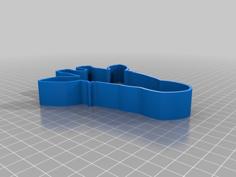 Giraffe Cookie Cutter 3D Printer Model