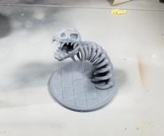 Bone Serpent / “White Dragon” 3D Printer Model