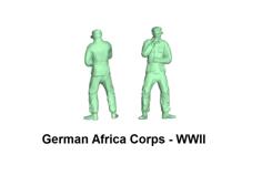 German Africa Corps 3D Printer Model